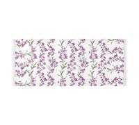 lace edge Washer Dryer Top Cover with side bag sturdy Washing Machine Dust Cover Mat Yukon Fireweed Beauty Flowers for Refrigerator, Roller Washing Machine, Microwave Oven 51.2x22in