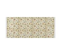 lace edge Washer Dryer Top Cover with side bag sturdy Washing Machine Protective Cover William Morris Daisies and Butterflies Beige Fits Most Washers or Dryers 51.2x22in