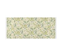 lace edge Washing Machine Top Cover with side bag Dust Proof Washing Machine Top Protector Mat Vintage Flowers William Morris White for Laundry Room Kitchen 51.2x22in