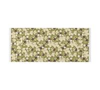 lace edge Washing Machine Top Cover with side bag sturdy Washing Machine Top Protector Mat William Morris Retro Raspberry Grass Green Fits Most Washers or Dryers 51.2x22in