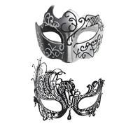 Lace Eye Mask - Stylish Face Accessories, Partner Themed Masks, Carnival Mask | Sparkly Masquerade Mask Set, Birthday Carnival Masking Collection