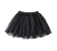 Lace Floral Tutu Skirts for Girls, Layered Tulle Skirt Elastic Waistband Mini Ballet Skirts Puffy Mesh Skirt Princess Pettiskirt Dance Dress Daily Wear Carnival Costumes for 2-12 Years Girl
