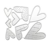 Lace Flower Border Die Cut Metal Star Frame Cutting Die Embossing Card Stencil Scrapbooking Decoration Metal Cutting Dice Star Frame Flower Border Die Cut Card Making Embossing