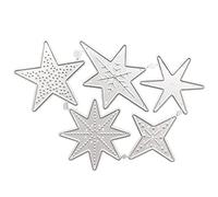 Lace Flower Border Die-Cuts Stars Frame Metal Cutting Dies for DIY Card Album-Making Embossing Scrapbooking Paper-Decor Stars Frame Metal Die Cuts Lace Flower Border Cutting Dies DIY Embossing-Decor
