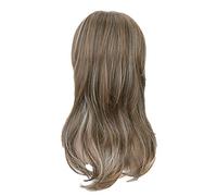 Lace Front Real Hair Wigs for Women Hair Gold Curly Wigs Long Wig wig Hair Removal Waxing Products (Gold, One Size)