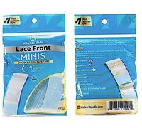 "Lace Front Support" Walker Double Sided Tapes Stickers Adhesive for Men Hair System Replacement Toupee Hair Extension Wig Bundles Hair Weave Closure Lace Frontal Contour C MINI(72PCS x 1 Bag)