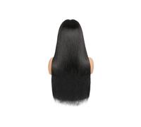 Lace Front Wig 250 Density 360 Full Lace Frontal Wig Human Hair with Drawstring Straight Hidden Strap Pre Plucked(36inches)