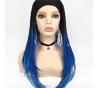Lace Front Wig One Piece Headband, Dirty Braid Wig, Full Head Cover