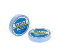 Lace Front Wig Tape Double Sided, 2 Rolls Hair Extension Tapes Transparent, Hair Tape for Extensions Extra Strong, Sweat-proof (3y*1.97CM)