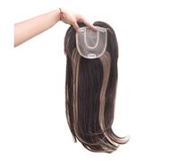 Lace Front Wig Wig Women's Dyed Gradient Top With Bangs In The Middle Of The Eight Characters(XL)
