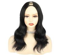 Lace Front Wigs Human Hair Ladies' Medium Length Wig With Large Waves, Naturally Fluffy For Daily Use for Women