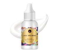 Lace Glue for Wigs - Hair Bonding Glue White, 35ml Wig Glues With Waterproof Quick-Drying Secure Hold, Latex-Free Invisible Adhesive for Lace Front Wigs, Hair Systems & Extensions