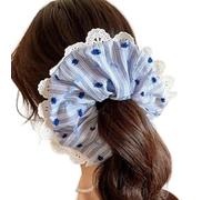 Lace Hair Scrunchies For Women Hair Elastic Hair Rings Aesthetic Hair Tie Hair Scrunchy Ponytail Hair Holder