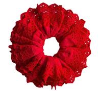 Lace Hair Scrunchies Sweet Large Ties Strong Elastic Bobbles for Ponytail Holder Accessories Elastic Bands for Women Thick