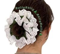 Lace Hair Scrunchy Women Vintage Hair Scrunchies Lady Casual Hair Accessories