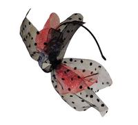 Lace Hairband For Female Dots Mesh Large Bowknot Hairhoop Elegant Evening Dress Headband Vintage Party Hair Accessories