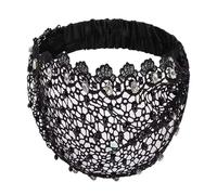 Lace Headbands Elastic Vintage Eyelet Rhinestone