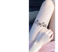 Lace Leg Ring | Herbal Tattoo With Butterfly Leg Ring Pattern, Waterproof, Long-lasting For 2 Weeks Without Reflection, Fake Tattoos(H-57)