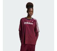 adidas Originals Lace Long Sleeve Jersey, Dark Red, Size 2Xs, Women Dark Red