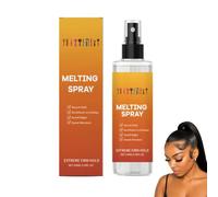 Lace Melting Spray for GlueLess Wigs, Extra Hold Melting Spray for Lace Wigs, Lace Bond Adhesive Spray, Melting Spray for Wigs, Invisible Matte Finish Hold, Fast Drying, No Residue