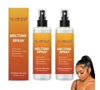 Lace Melting Spray for GlueLess Wigs, Extra Hold Melting Spray for Lace Wigs, Lace Bond Adhesive Spray, Melting Spray for Wigs, Invisible Matte Finish Hold, Fast Drying, No Residue