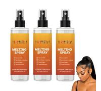 Lace Melting Spray for GlueLess Wigs, Extra Hold Melting Spray for Lace Wigs, Lace Bond Adhesive Spray, Melting Spray for Wigs, Invisible Matte Finish Hold, Fast Drying, No Residue