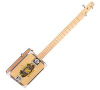 Lace Music Products CBG3004 ELECTRIC CIGAR BOX GUITAR - ROYALTY - 3 STRING