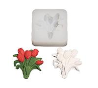 Lace Photo Frame Silicone Mold Flowers Epoxy Jewelry Decoration Resin Casting Pendant for Hand Valentine's Day Homemade Photo Frame Flowers Silicone Mold Holder