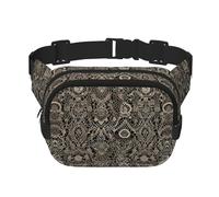 Lace Printed multifunctional waist bag, unisex trendy messenger bag, travel sports storage bag