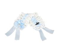 Lace Ribbon Bowknot Headband Sweet Anime Maid Costume Headwrap For Teens Girl Japanese Theme Hair Styling Accessories