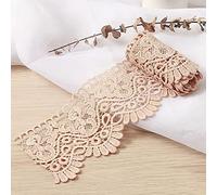 Lace ribbon,decorative lace ribbon,2 Yard 10 cm Wide Milk Silk Vintage Lace Trim Lace Trim Embroidery Decorative Ribbon Lace Flower Ribbon,Light Pink