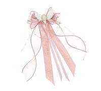Lace Ribbon Hair Bows 2000s Wing Hair Clip Costume Hairclip Lady Hair Barrette Bowknot Hairpin Women Teens Ponytail Holder