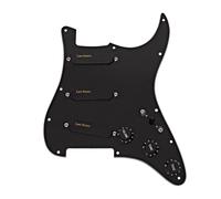 Lace Sensor Gold Loaded Pickguard SSS Black