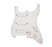 Lace Sensor Gold Loaded Pickguard SSS White