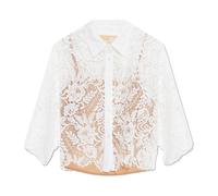 Lace Shirt- female- Michael Kors- Shirts- White- M- Blouses & Shirts M