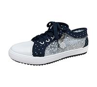 Lace Shoes Women Lace Fashion Decor Casual Up Pattern Floral Mesh Women's Casual Shoes, Dark purple, 7 UK