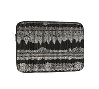 Lace Stripes Printed 17 inch Laptop Case, Business/Office Commuter Laptop Case
