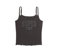 Lace tank top with women's pattern Superdry Athletic Noir L/XL