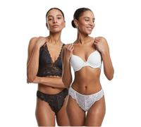 Lace thong for women Urban Classics (x2) Noir XL