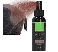 Lace Tint Spray for Lace Frontals Lace Closures 98ml Melting and Holding Spray Hair Adhesive for Wigs, Extensions Portable Tint Spray Finishing Hold Glueless Hold On Your Lace Wig (Golden Brown)