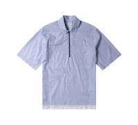 Lace Trim D Shirt - male - Aries - Polo Shirts - Blue - L - Tops L