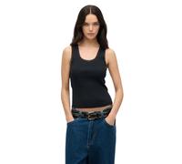 Lace Trim Tank Top for Women Superdry Vintage Bleu XS