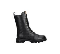 Lace-up Boots with Logo - female - Twinset - Lace-up Boots - Black - 3 UK - Shoes 3 UK