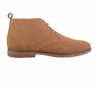 Lace Up Faux Suede Casual Desert Chelsea Boot ABSOLUTE FOOTWEAR Camel 7