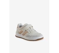 Lace-up & Hook-&-Loop Trainers for Children, Designed for Autonomy ecru