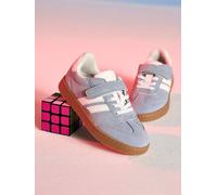 Lace-up & Hook-&-Loop Trainers for Children, Designed for Autonomy sky blue