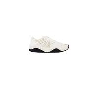 Lace-Up Rubber Sole Polyester Trainers 2 UK