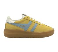 Lace-up suede trainers for women Gola Athena Jaune 36