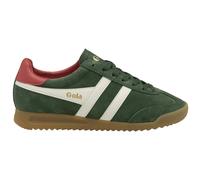 Lace-up suede trainers for women Gola Torpedo Vert 37