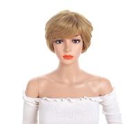 Lace Wig 30cm Women's Wigs Short Curly Wigs Daily Wear Fluffy Slightly Curly Short Hair Wigs Wigs Women